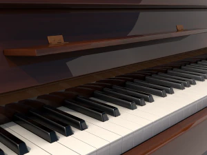 피아노 3D 모델