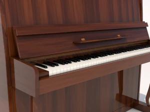 피아노 3D 모델