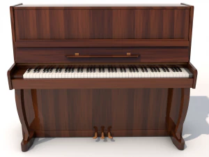 피아노 3D 모델