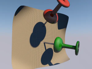 push pin 3D Model