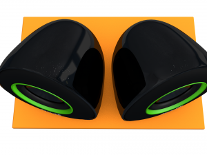 computer speakers 3D Model