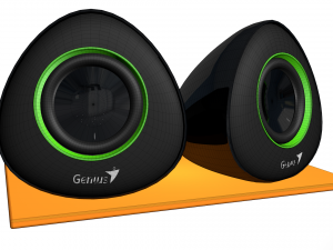 computer speakers 3D Model