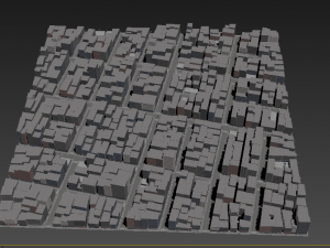 lowpoly city 1 3D Model
