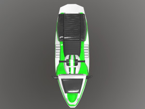 Water scooter 3D 模型
