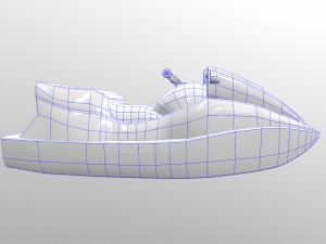 Water scooter 3D 模型