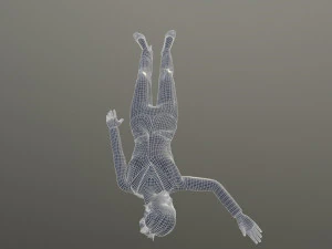 Female dead 3D Model