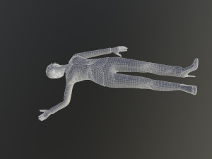Female dead 3D Model