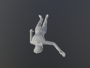 Female dead 3D Model