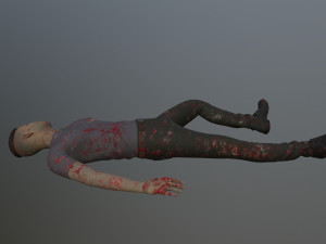 Man dead 3D 모델