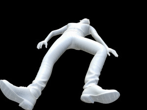 Man dead 3Dモデル