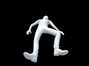 Man dead 3Dモデル