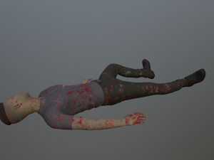 Man dead 3Dモデル