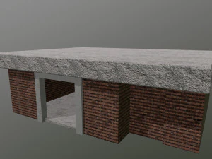 Struktur Kecil Model 3D