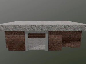 Struktur Kecil Model 3D