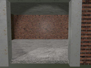 Struktur Kecil Model 3D