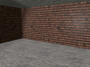 Struktur Kecil Model 3D