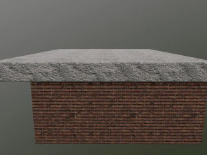 Struktur Kecil Model 3D