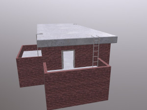 Abandoned structure Model 3D