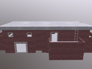 Abandoned structure Model 3D