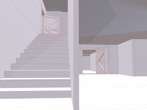 Abandoned structure Model 3D