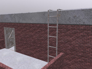 Abandoned structure Model 3D