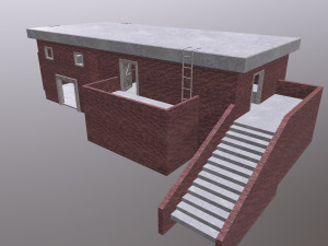 Abandoned structure Model 3D