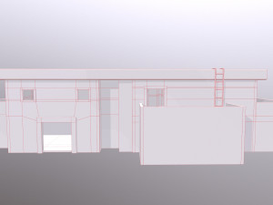 Abandoned structure Model 3D