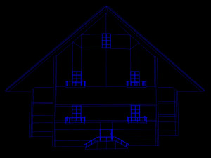 House horror Model 3D