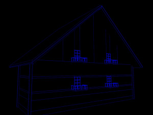 House horror Model 3D