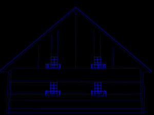 House horror Model 3D