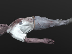 Police Dead 3D 모델