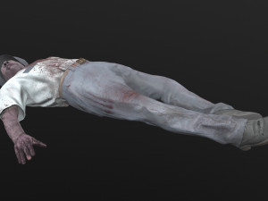 Police Dead Modelo 3D