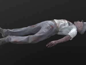 Police Dead Modelo 3D