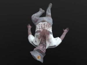 Police Dead Modelo 3D