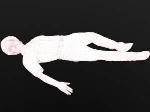 Police Dead Modelo 3D