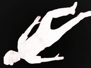 Police Dead Modelo 3D