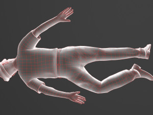 Police Dead Modelo 3D