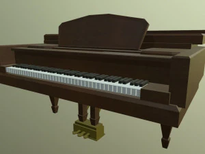 Piano 3D Model