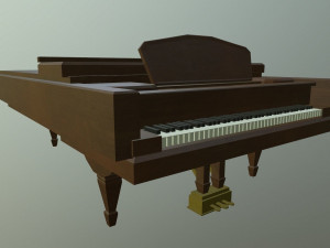 Piano Model 3D