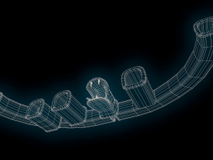 SnakeSci-fi 3D Model