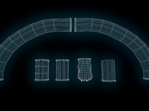 SnakeSci-fi 3D Model