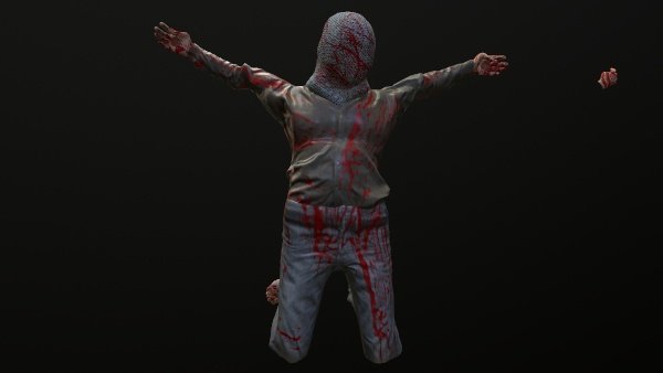 Capture man Model 3D .c4d .max .obj .3ds .fbx .stl .blend 