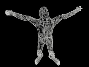 Capture man Model 3D