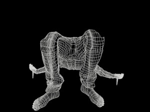 Capture man Model 3D