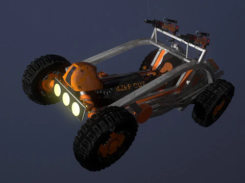 Outrunner the War 3D Model