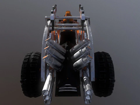 Outrunner the War 3D Model