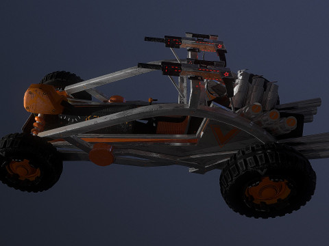 Outrunner the War 3D-Modell
