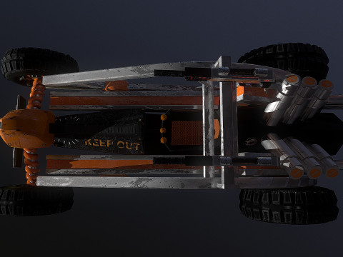 Outrunner the War 3D-Modell
