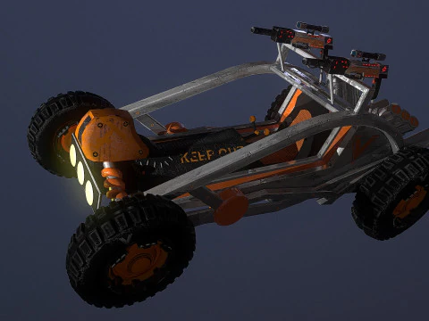 Outrunner the War 3D Model