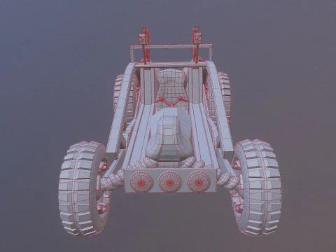 Outrunner the War 3D Model